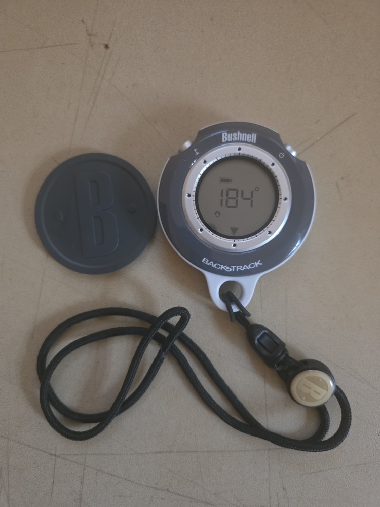 Bushnell BackTrack GPS Hiking Locator 1.25in Display 10h Battery Grey 360053