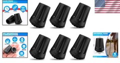 Enhance Your Hiking 6-Pack Replacement Pole Tips – Lightweight & Durable Design