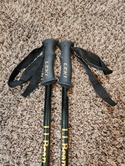 LL Bean / LEKI Collaboration Trekking Poles Set of 2 w/ Tip Covers