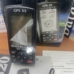 Magellan GPS 315 Handheld 12-Channel GPS Navigator Boating Fishing Geocashing