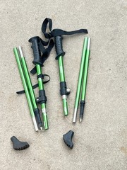 Set of Aisun Folding Trekking Poles 115-130CM ..1D