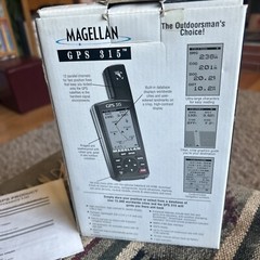 MAGELLAN 315 Portable GPS Navigator Boating Fishing Hunting Hiking With Box
