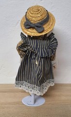 Artist doll porcelain doll 41 cm collector rarity vintage signed