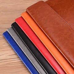 PU Leather File Folder Document Holder Envelope Folder Case with Snap A4 Brown