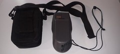 A VINTAGE MOTOROLA TRAXAR HANDHELD GPS UNIT MODEL TRX61000A3 WITH CASE, GREAT!