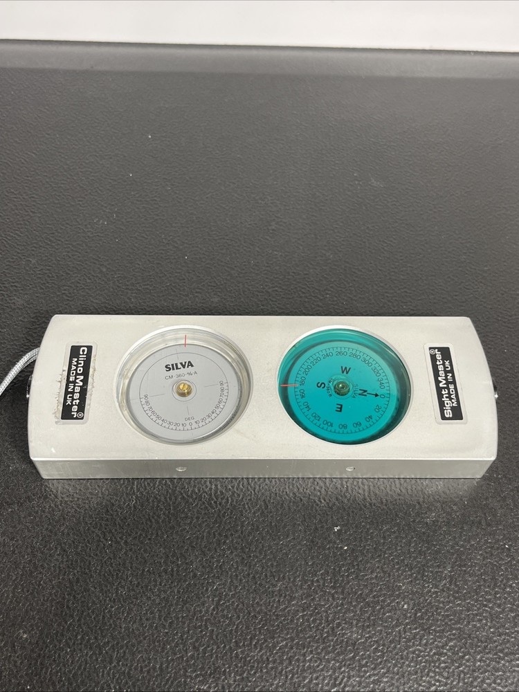 Brunton Clino Master Sight Master Professional Sighting Compass UNTESTED