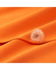 Fit-flip towel / shower cover in microfiber 90×180 cm, orange