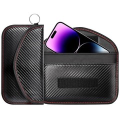 1 Pack Faraday Pouch Bag for Phone and Car Keys, RFID Signal Blocking Holder,