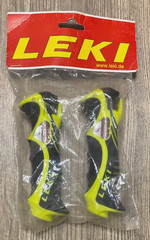 Leki Trigger S Slalom black/neon Replacement Handles for Sticks 18mm PAIR