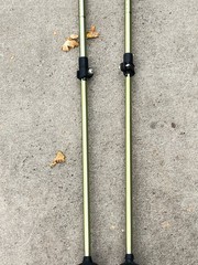 Set of ele men terre Aluminum Trekking Poles 110-135CM .. 79