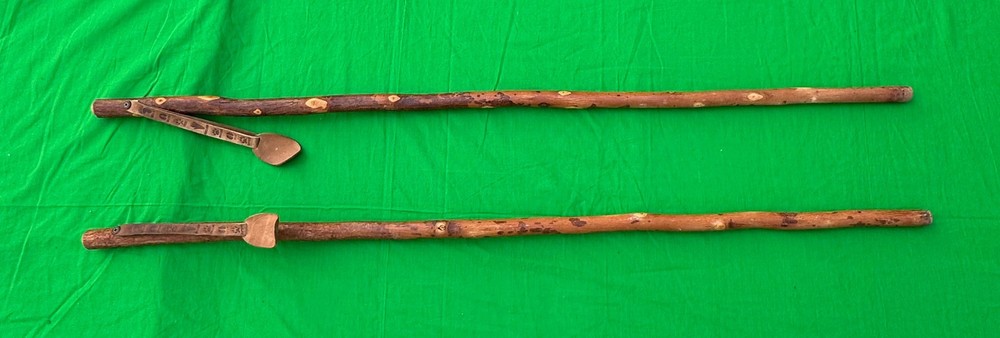 Pair of Whistle Creek Walking / Hiking Sticks.