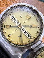 WWII German Lufft Marching Compass Bezard-Kompass Gebirgsjager Mountain Troops