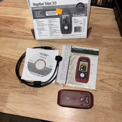 Magellan Triton 300 Handheld GPS Navigator Unit portable waterproof hiking cave