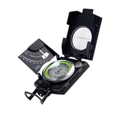 Military Compass AF-4074 Black or Hiking,Lensatic Sighting Waterproof,Durable…