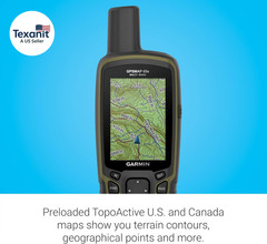 GPSMAP 65S, Button-Operated Handheld with Altimeter and Compass, Expanded Satell