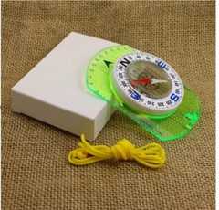 Liquid Filled Orienteering Navigation Map Compass Hiking Simple Camping Scouts