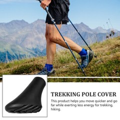 10 Reinforced Rubber Tip End Cap Hammers Trekking Pole Hiking Walking Stick Cane