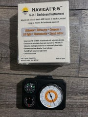 Sun Company Navigat’r 6 – Six-Function Dashboard Instrument for Car and Truck..
