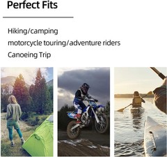 Waterproof Hiking Map Case with Clear Window and Removable Carry Strap