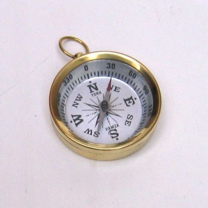 2″ POCKET BRASS COMPASS – COMPASS – SCOUT- HIKING – CAMPING