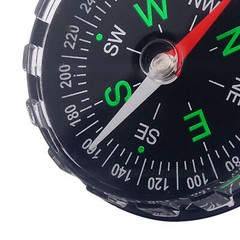 Mini Portable Compass Watch Strap Pocket Compass For Hiking Survival Fishing FD
