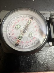 NDUR Lensatic Compass Versatile Military Camping Hiking Survival Outdoor New!