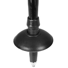 Black Pole Basket 12x Pole Round Snow Ski Mud Basket Hiking Walking Stick