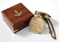 Camping Compass Engraved with “So You Can Always Find Your Way Back Home”,