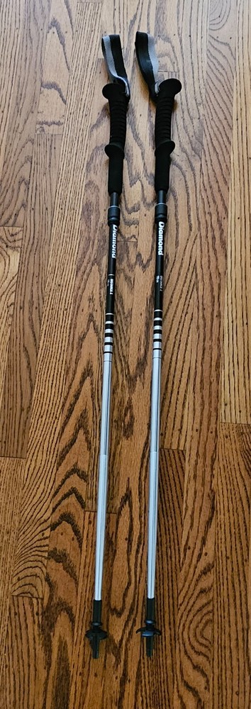 Black Diamond Distance Z 110cm Aluminum Folding Trekking Poles – Pewter