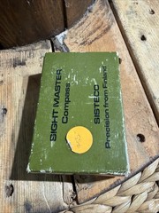 Vintage Sisteco Sight Master Compass Finland With Box