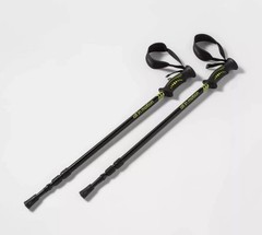 New X2 Adjustable Unisex Aluminum Trekking Hiking Walking Support Comfort Poles