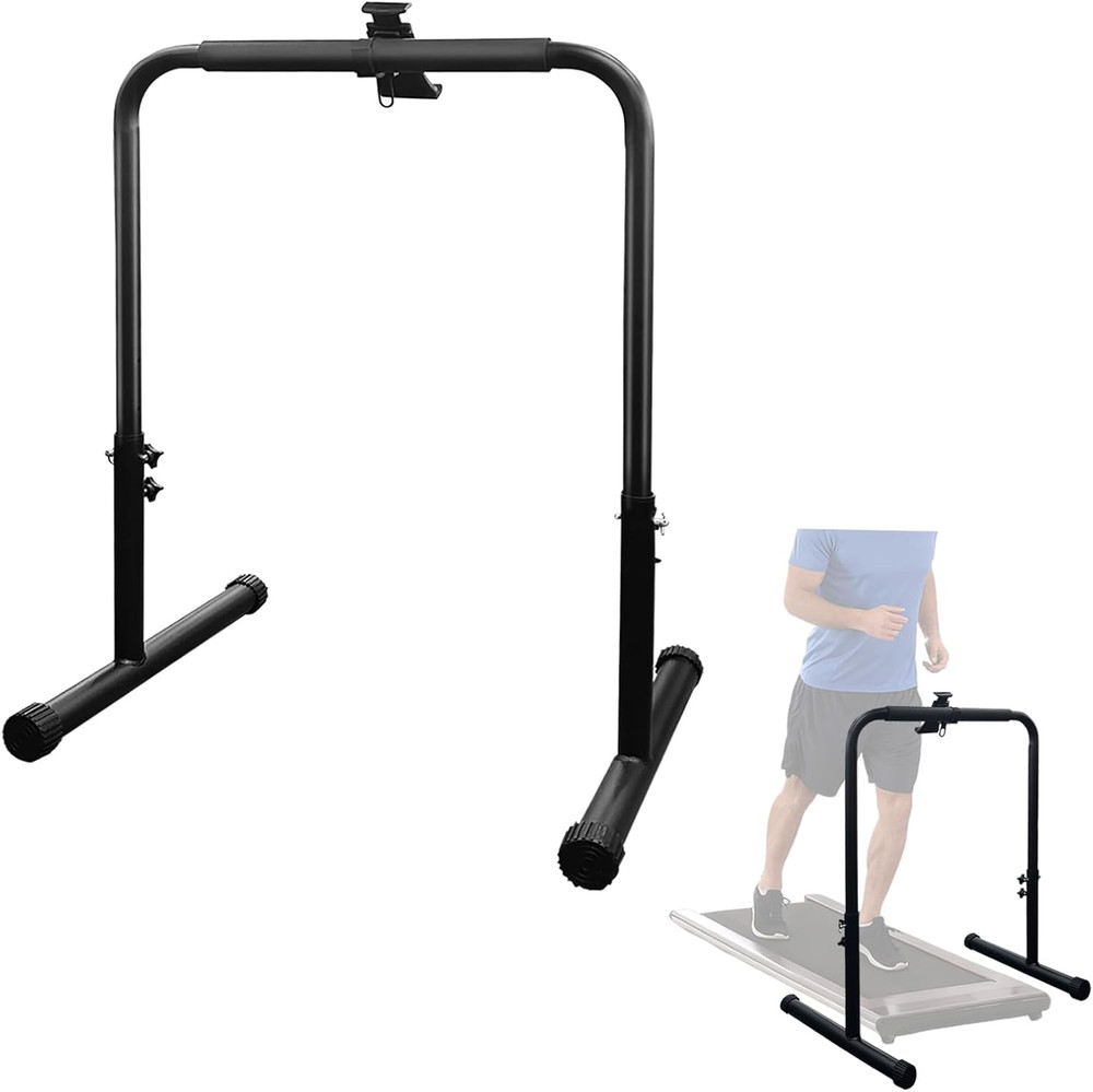 24.4 Inch Wide Handle Bar for Walking Pad Only with Phone Holder Adjustable Hand