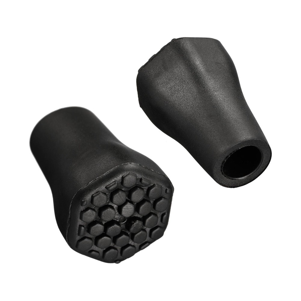 2Pcs Trekking Pole Tips Climbing Ski Cane Tip Protectors Replacement Accessories