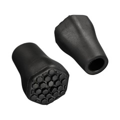 2Pcs Trekking Pole Tips Climbing Ski Cane Tip Protectors Replacement Accessories