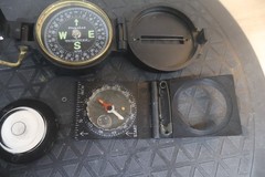Vintage Silva Huntsman Sun Watch Sweden W/ Pathfinder Engineer Compasses Bubble