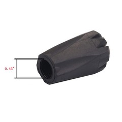 Accesorios para bastones de trekking Puntas de goma extra gruesas Soporte nieve