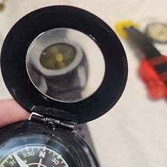 Compass Lot 5 Wrist Strap And Map Directional Tool