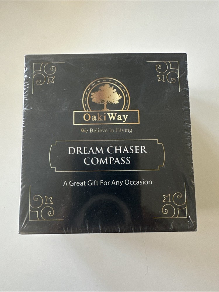 Oaki Way Dream Chaser Compass, Great Gift For All Ocations- Graduation