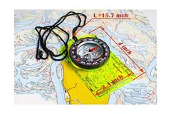 Orienteering Compass Hiking Backpacking Compass | Advanced Scout Compass Camp…