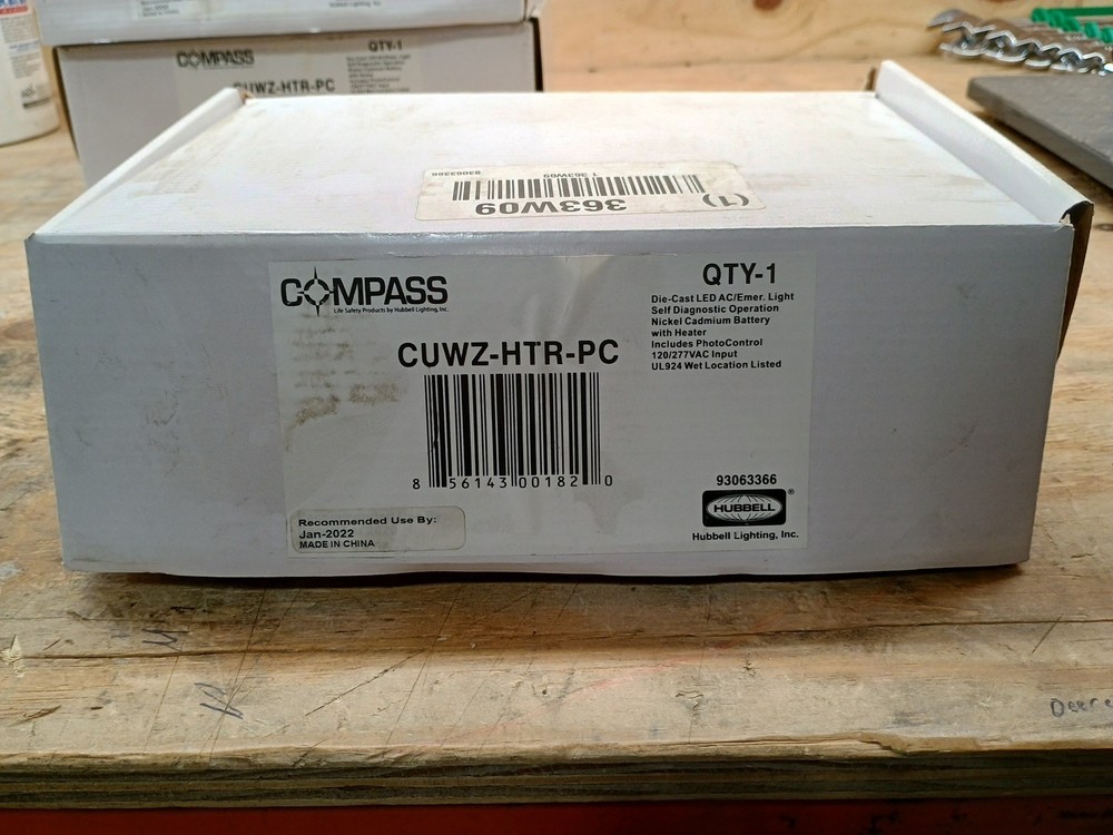 Compass CUWZ-HTR-PC Outdoor LED AC/Emergency