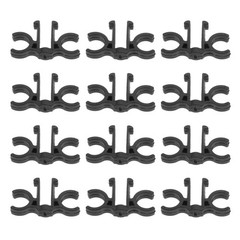12 Pcs Trekking Pole Replacement Clips Poles Clamp Hiking Plastic Rod Holders