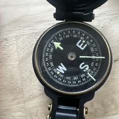 Vintage Engineer Lensatic Compass. Lot 219