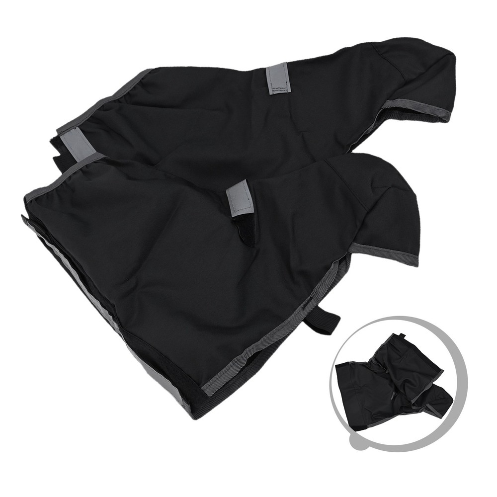 Waterproof Leg Gaiters with Reflective Strips for Shoe and Foot Protection