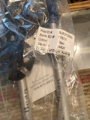 New L. L. Bean “Winter Walker” Gray/Silver Steel Walking Telescoping Poles NWT