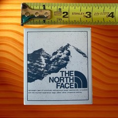 Vintage Style The North Face Mountain Sticker | Outdoor Hiking Climbing