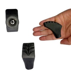 A ALAFEN Replacement Rubber Tips Set for Trekking Pole Walking Hiking Mix