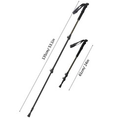 Aluminum Hiking Pole Trekking Staff DSZ-002