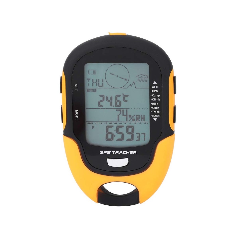 Ayayu Multifunction Digital Altimeter, Waterproof Handheld GPS Navigator Trac…