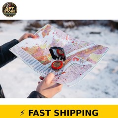TurnOnSport Sighting Compass with Mirror for Navigation & Hiking