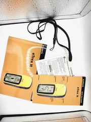 Garmin eTrex H Handheld Hiking GPS Waterproof Yellow/Black Box, Manuals